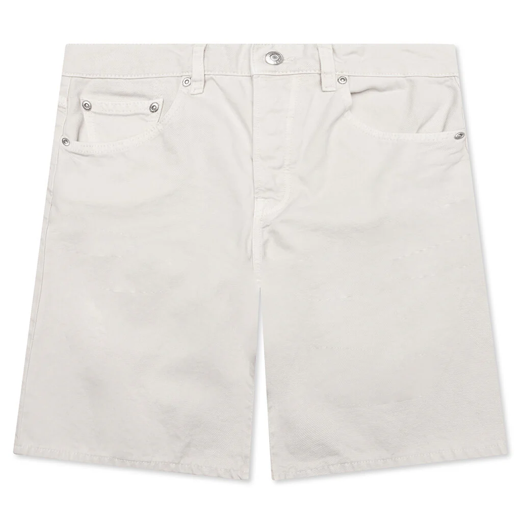 Big OL Shorts Washed Canvas - Vintage Natural