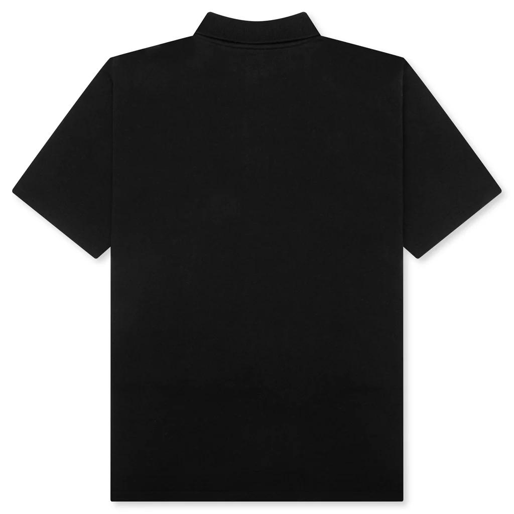 Big Polo Shirt - Black - Image 2