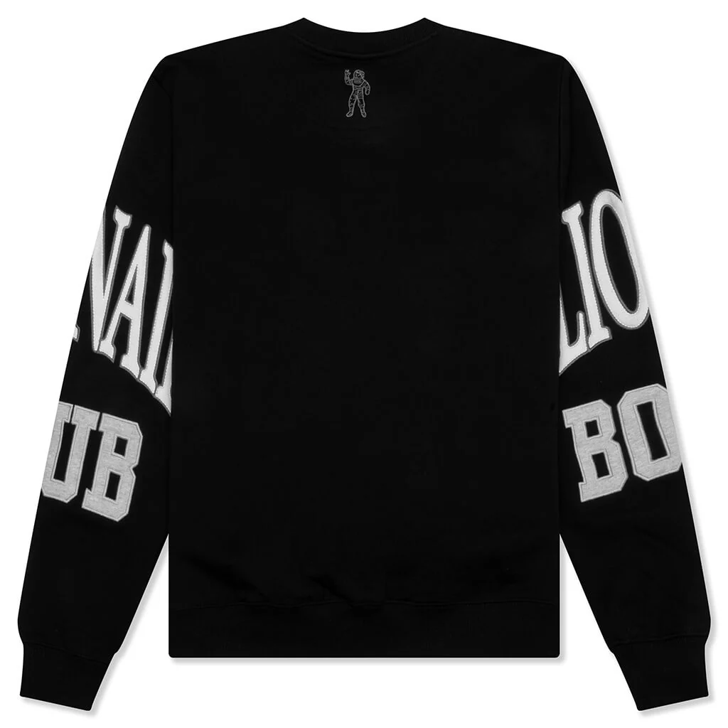 Big Face Sweatshirt - Black - Image 2