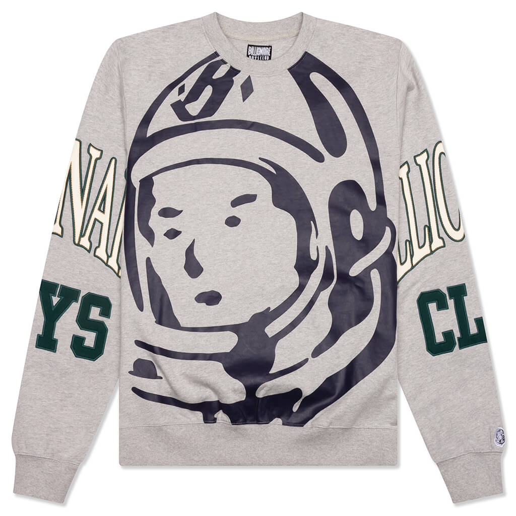 Big Face Sweatshirt - Heather Grey