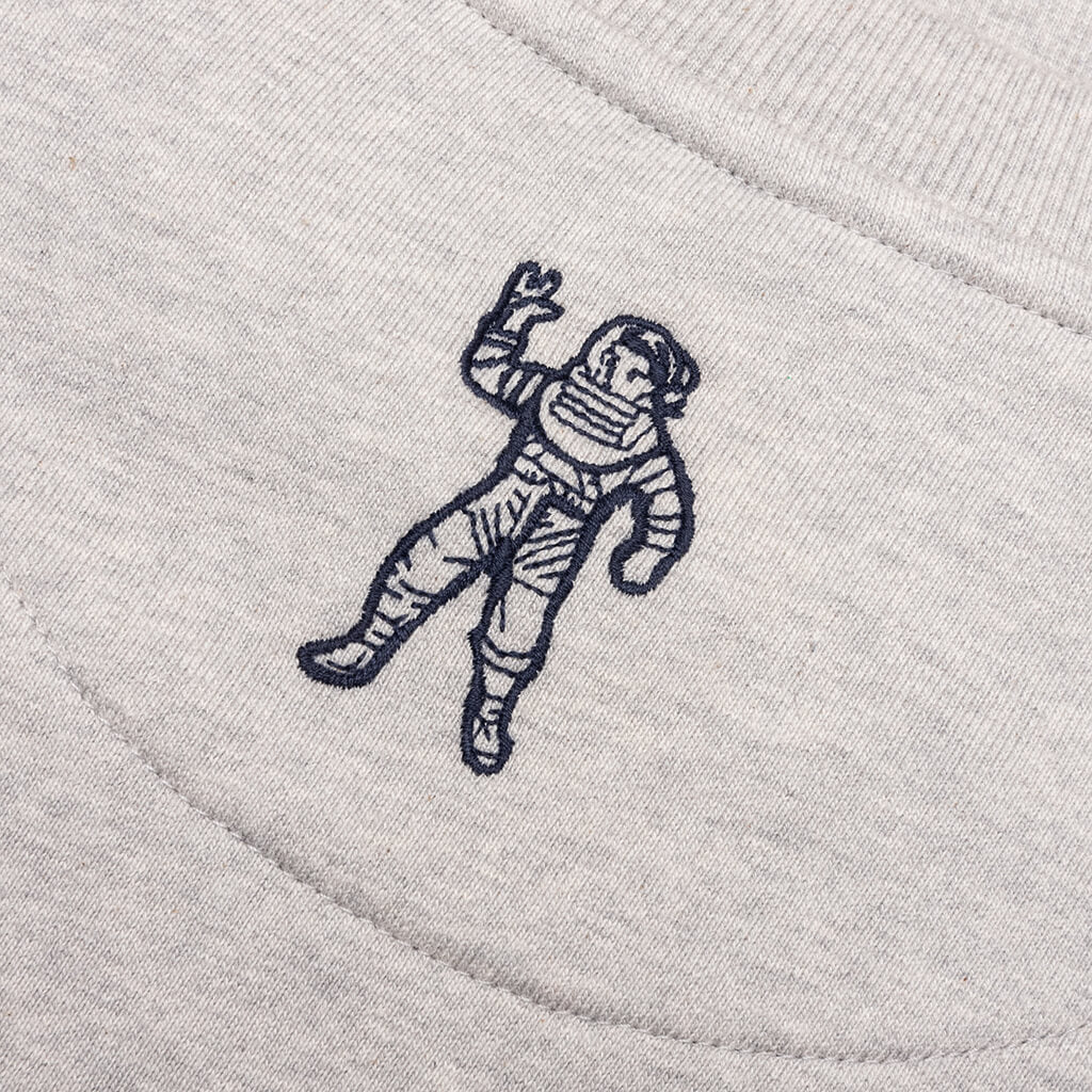 Big Face Sweatshirt - Heather Grey - Image 6
