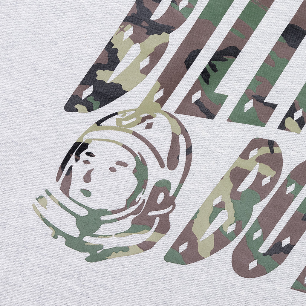Camo Hoodie - Heather Grey - Image 3