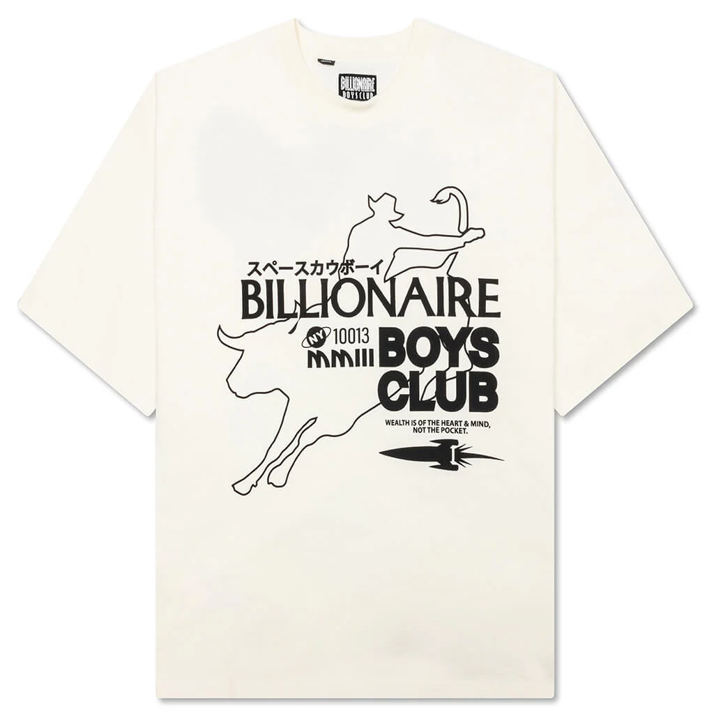 BB Cropped Fit Rodeo S/S Knit - Whisper White