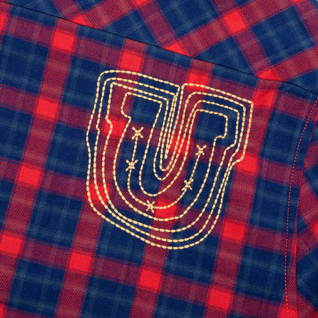 BB Dust L/S Flannel - Racing Red - Image 5