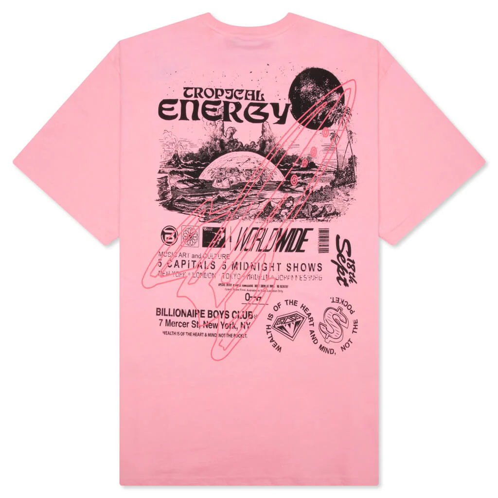 BB Energy S/S Tee - Begonia Pink - Image 2