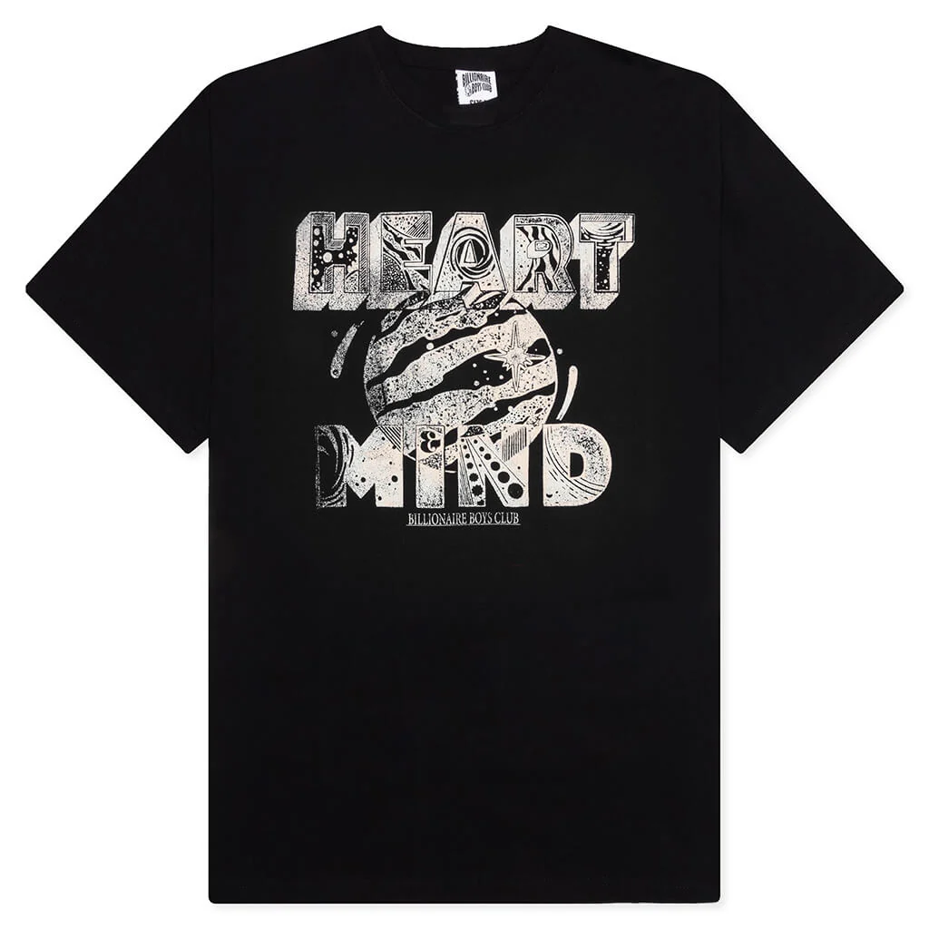 BB Heart Mind S/S Knit - Black