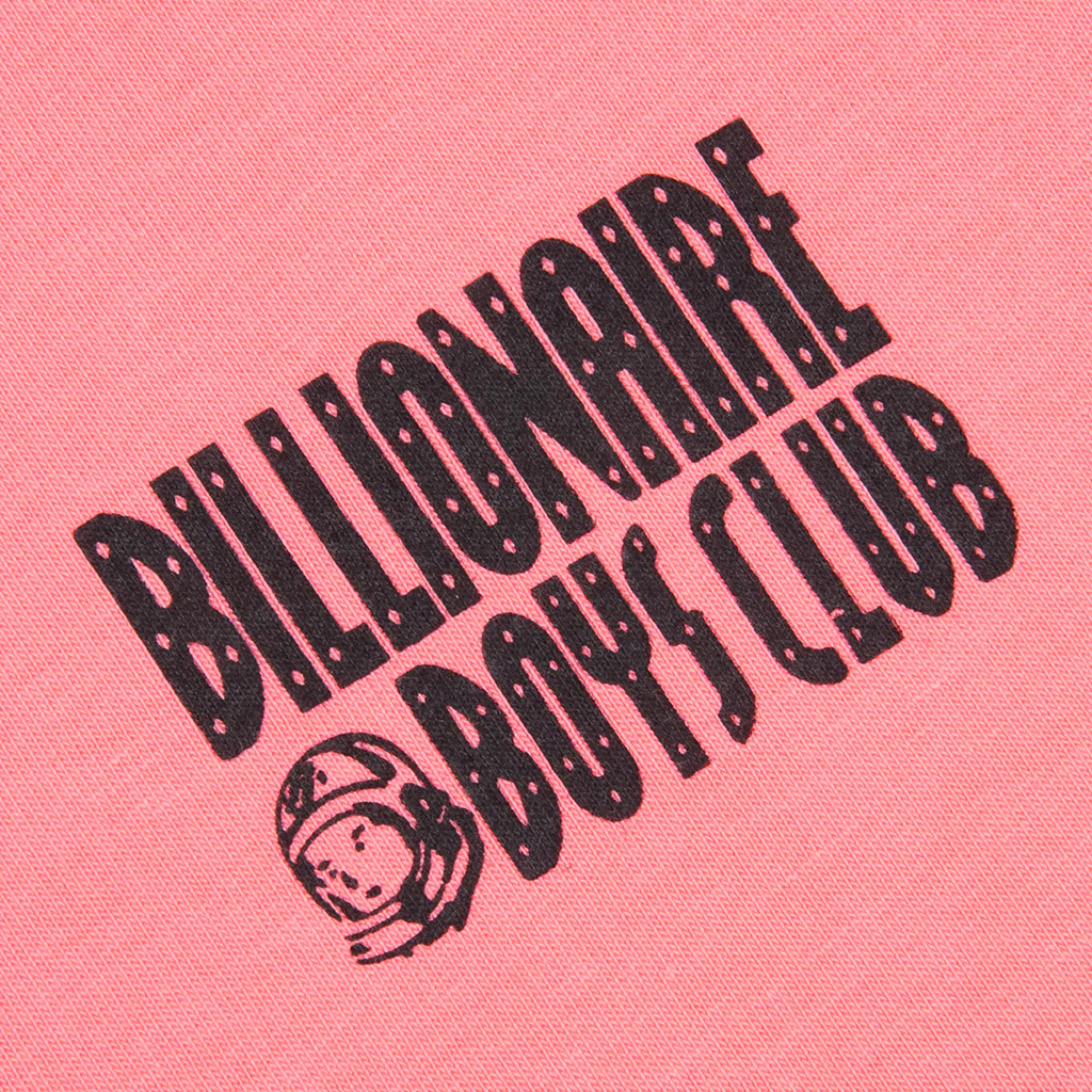 BB Heart S/S Tee - Strawberry Pink - Image 4