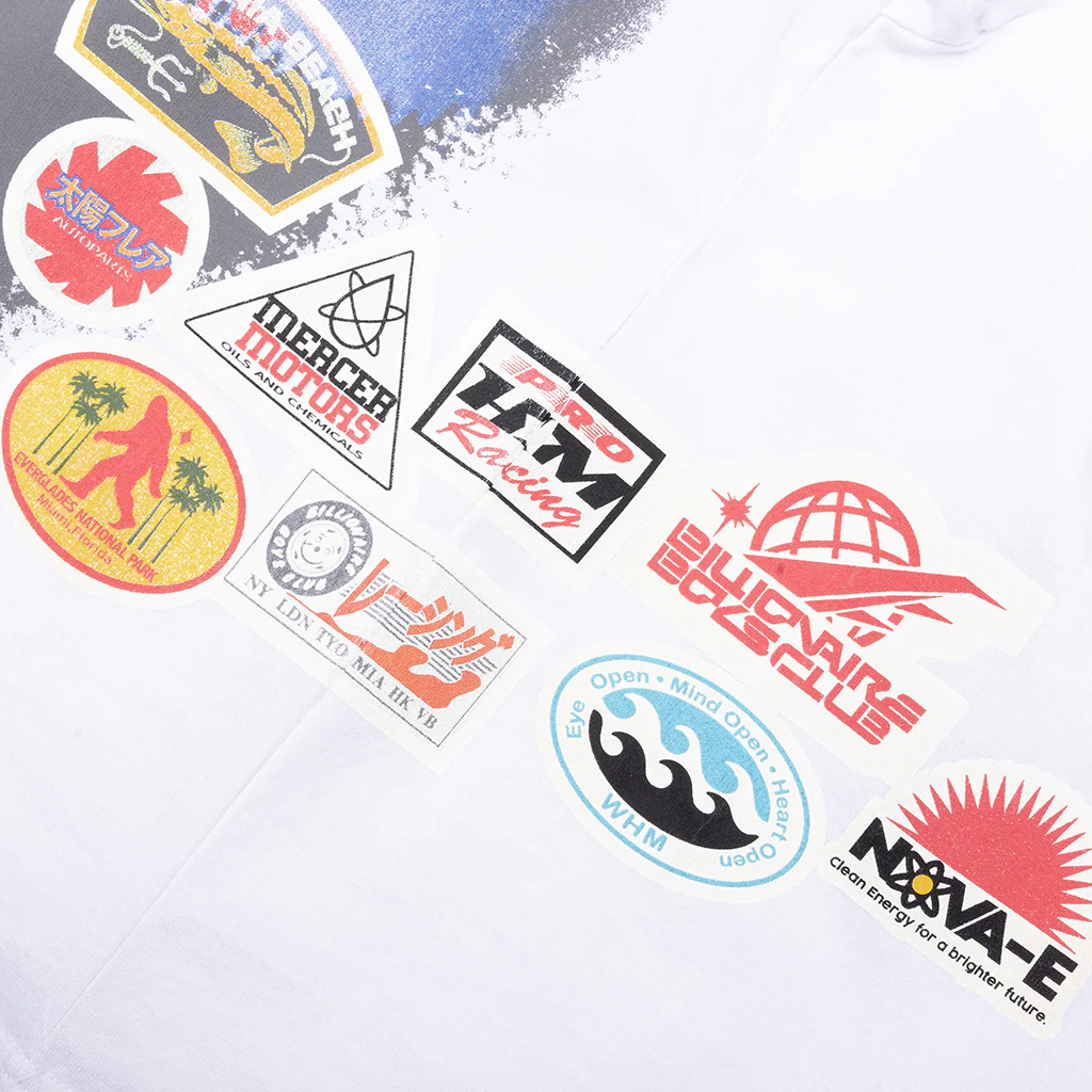 Hook S/S Tee - White - Image 4