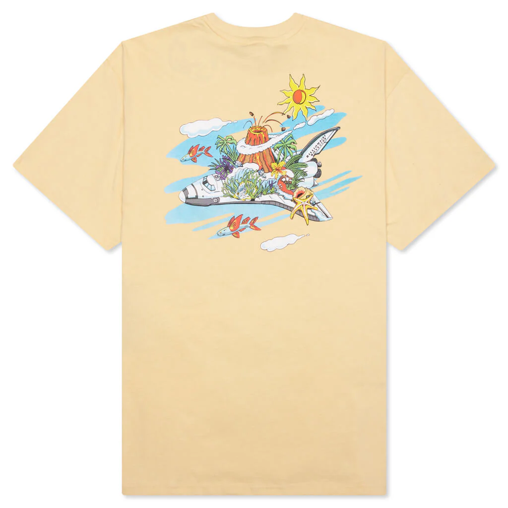 BB In Clouds S/S Tee - Beige - Image 2