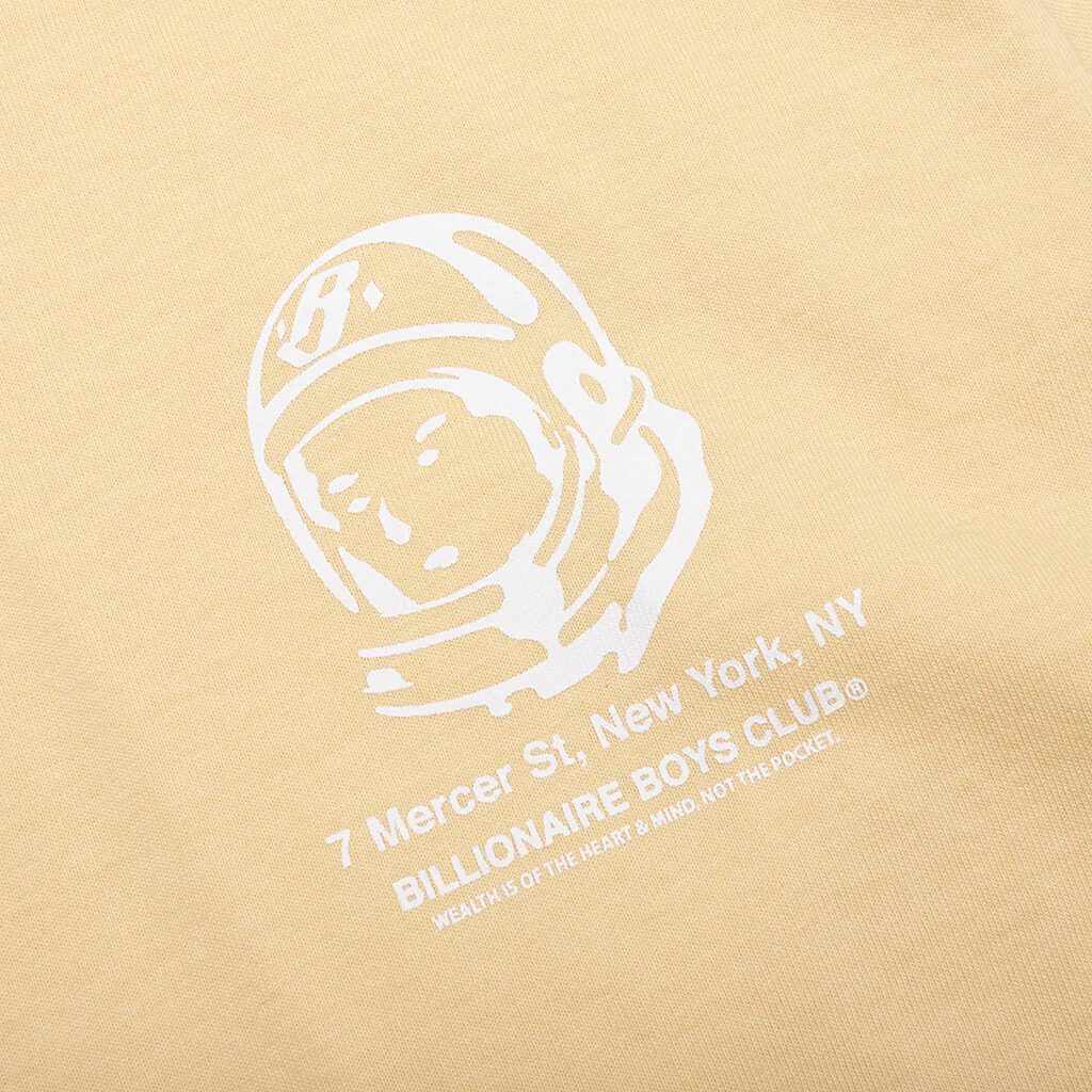 BB In Clouds S/S Tee - Beige - Image 3