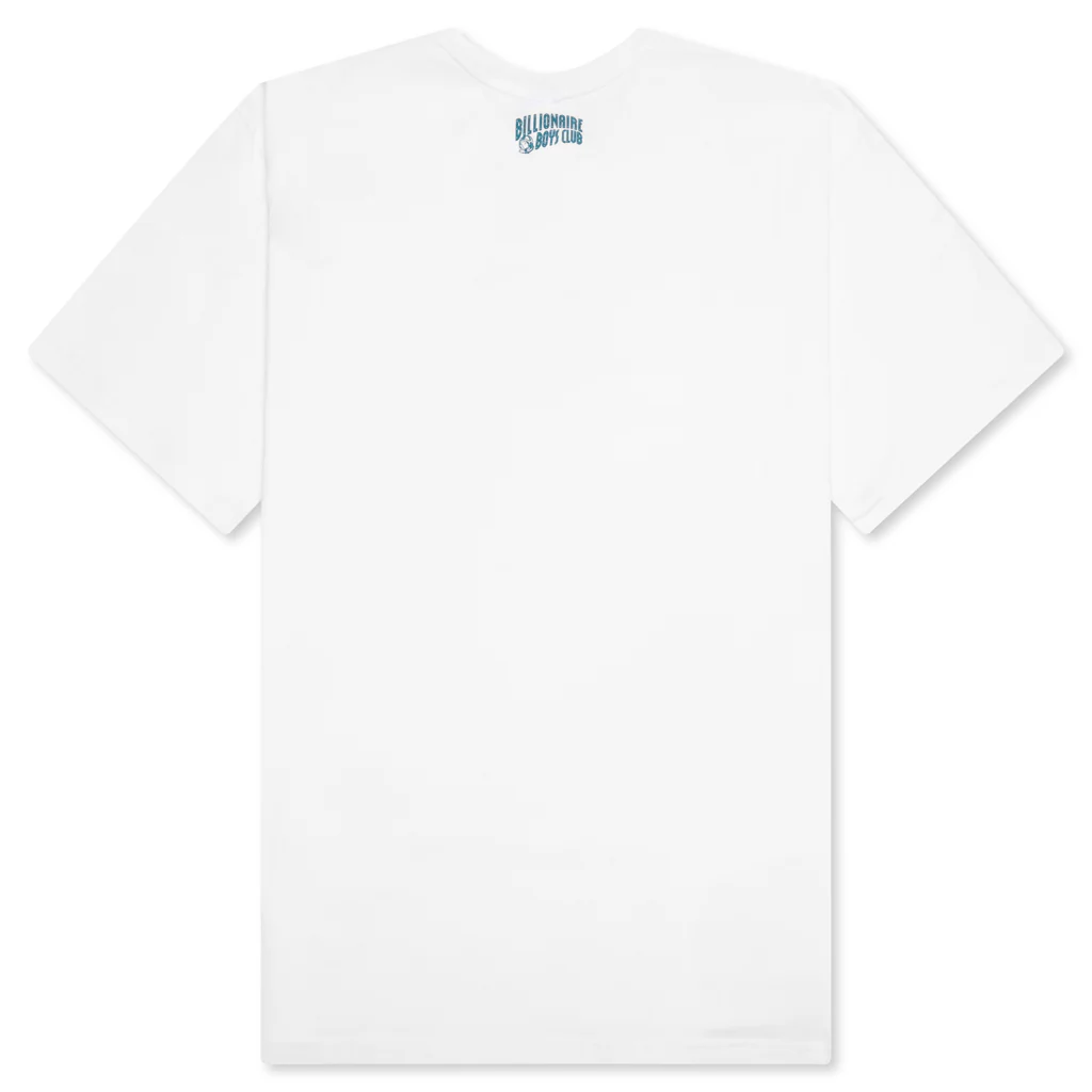 BB Molecules S/S Tee (Temp Color Change Print) - White - Image 2