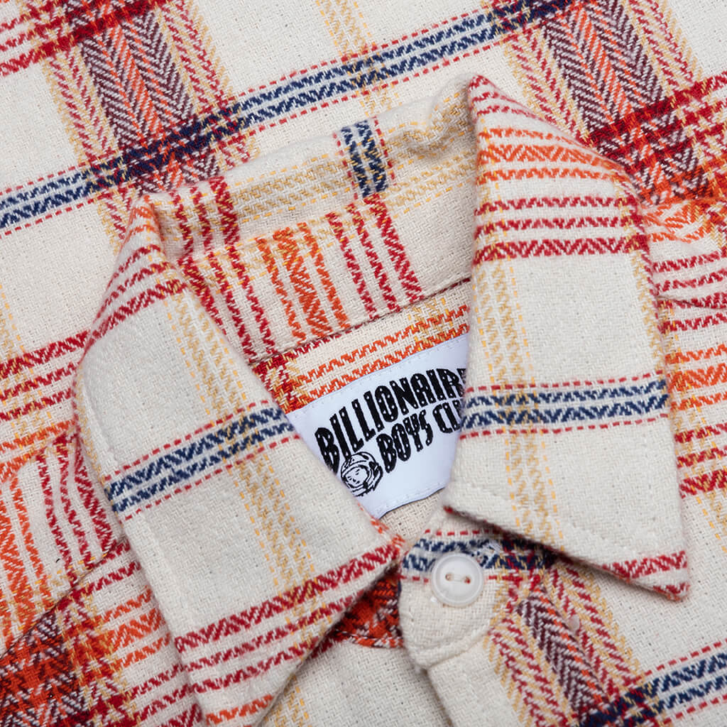 Kids BB Ranger L/S Flannel - Red - Image 3