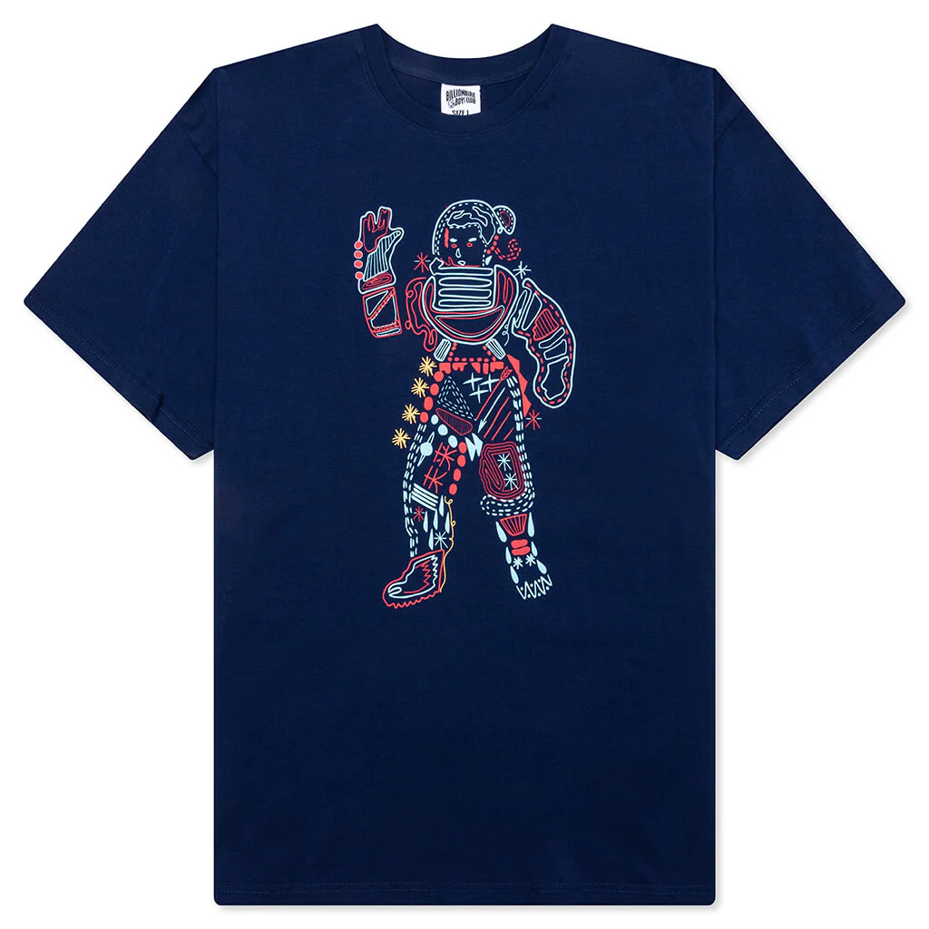 BB Space And Time S/S Knit - Blue Depths