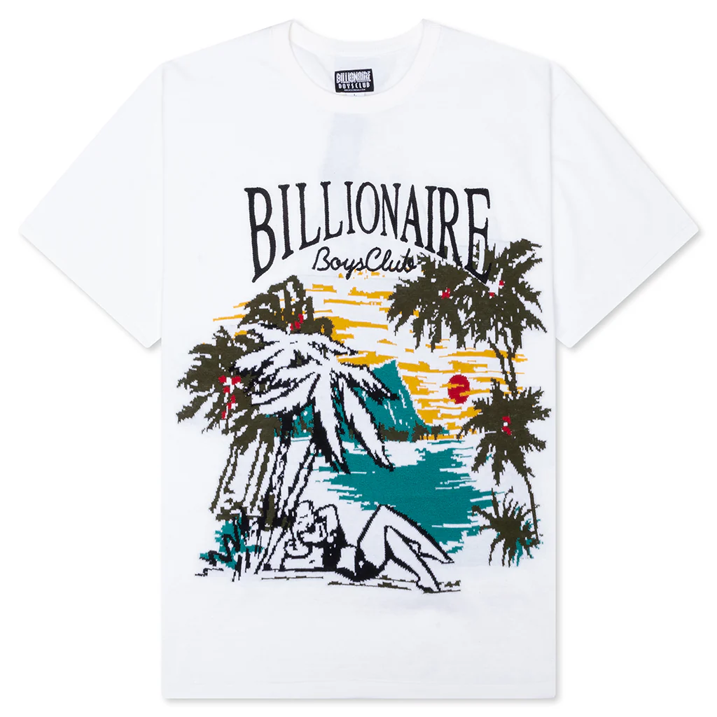 Sunset S/S Tee - White