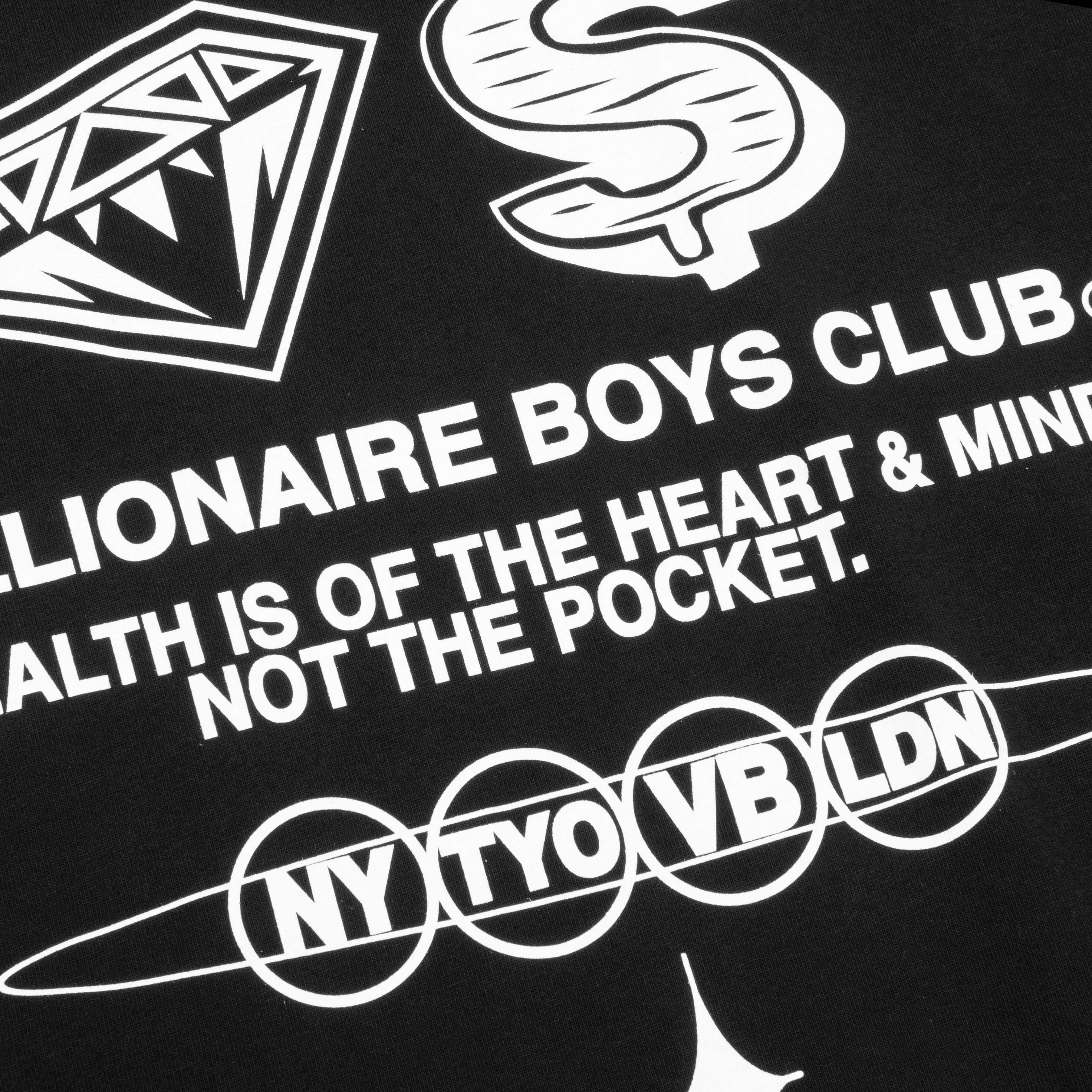 BB Wealth S/S Tee - Black - Image 3