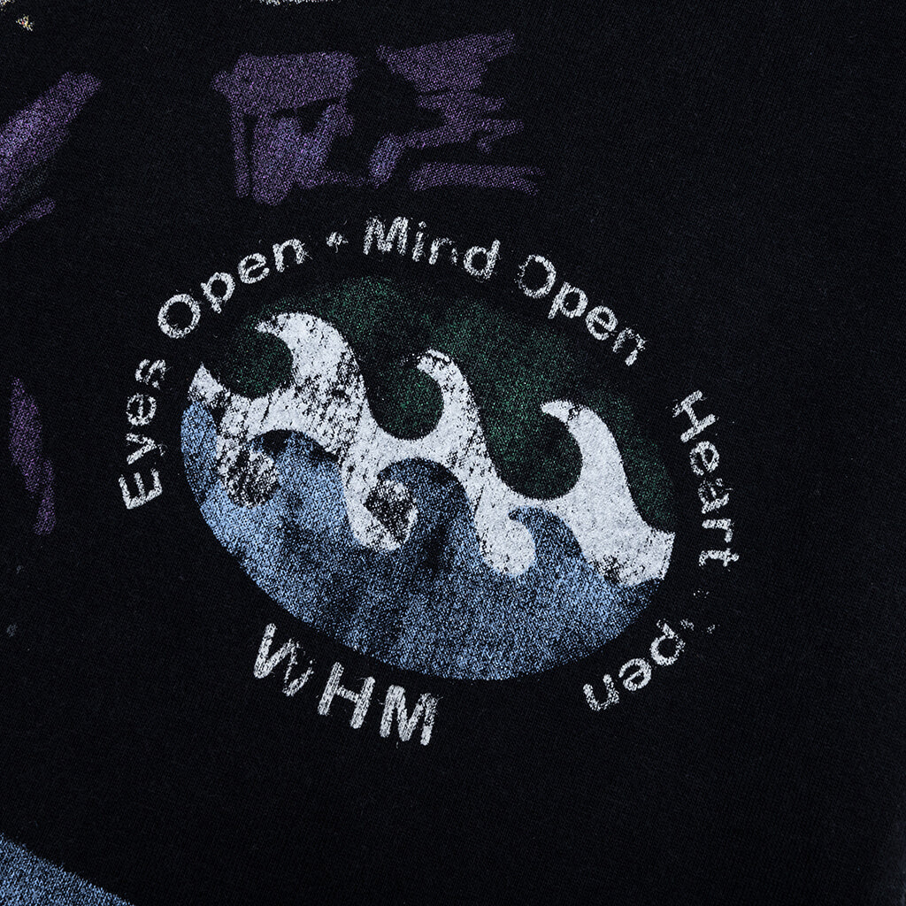 Sighting S/S Oversized Knit Shirt - Black - Image 4