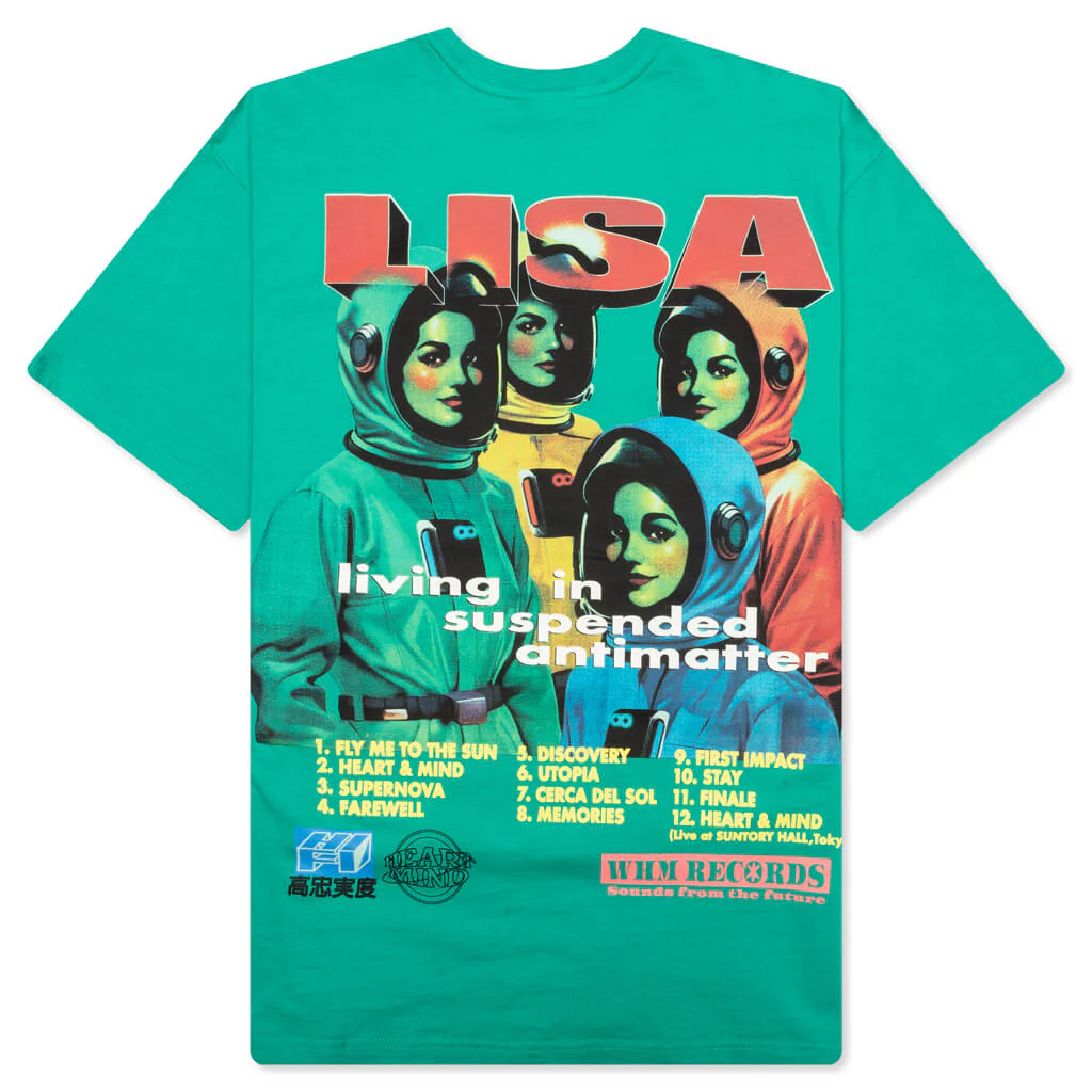 Whim Records S/S Tee - Sea Green - Image 2