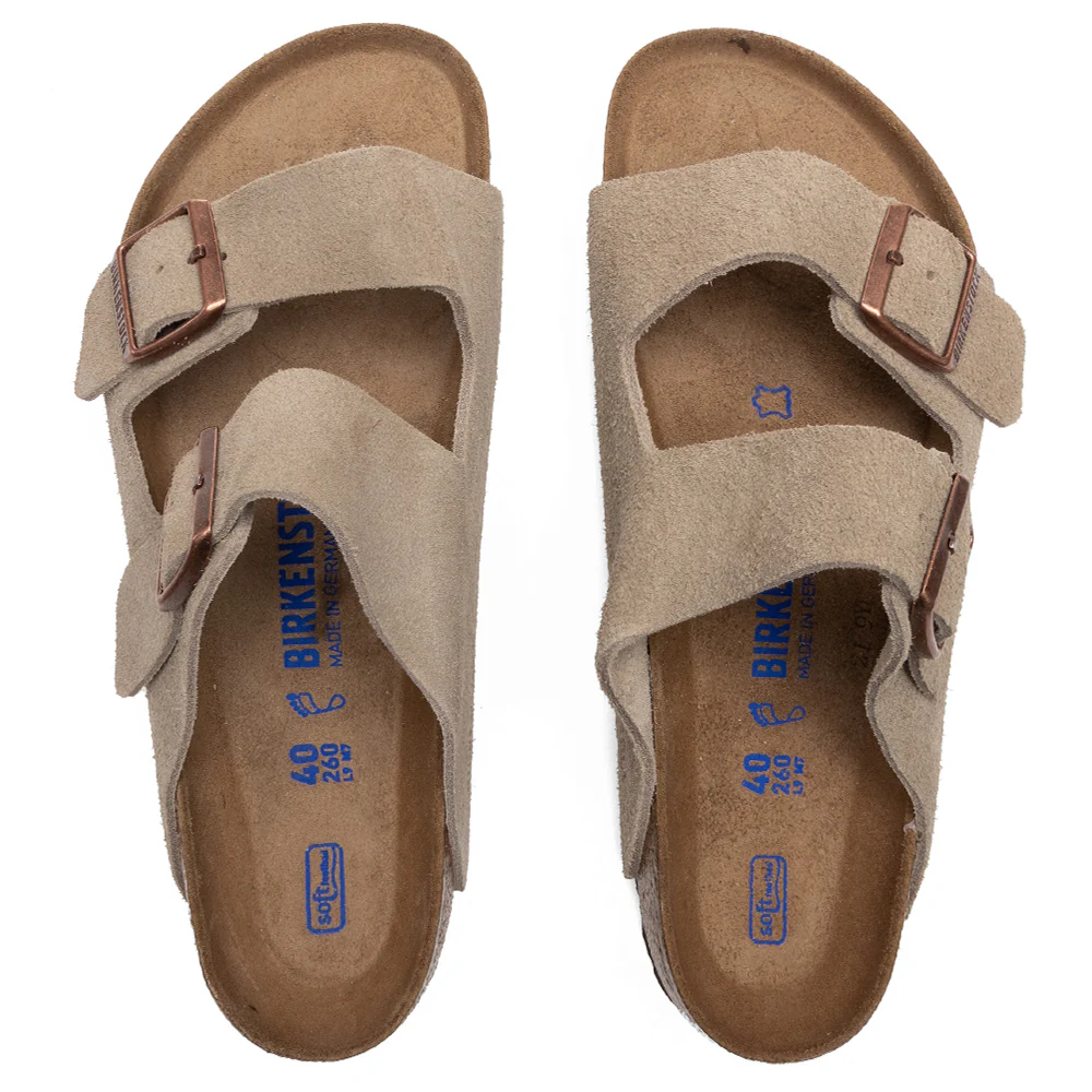 Wide Arizona Soft Footbed - Taupe - Image 5