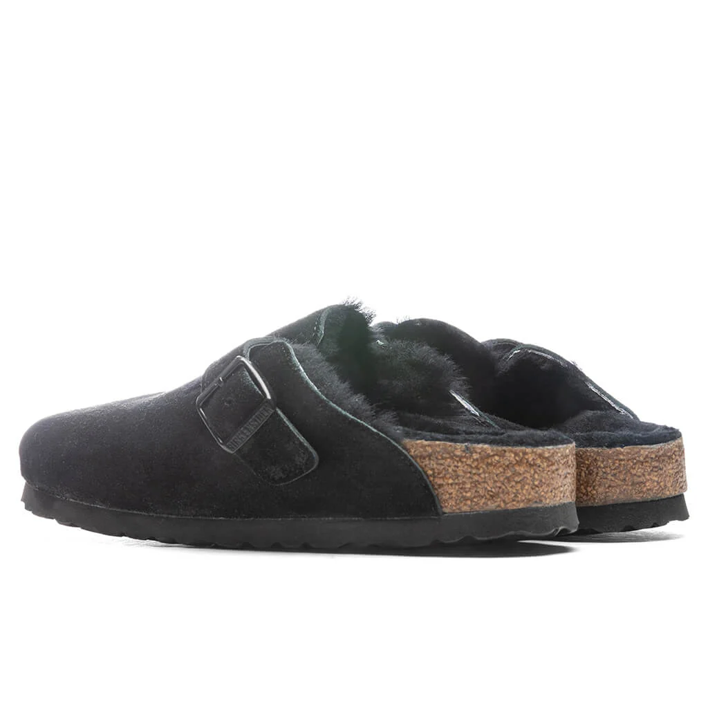 Narrow Boston Shearling - Black - Image 4