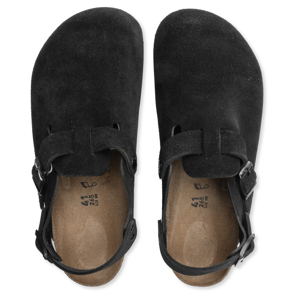 Narrow Tokio Suede Leather - Black - Image 4