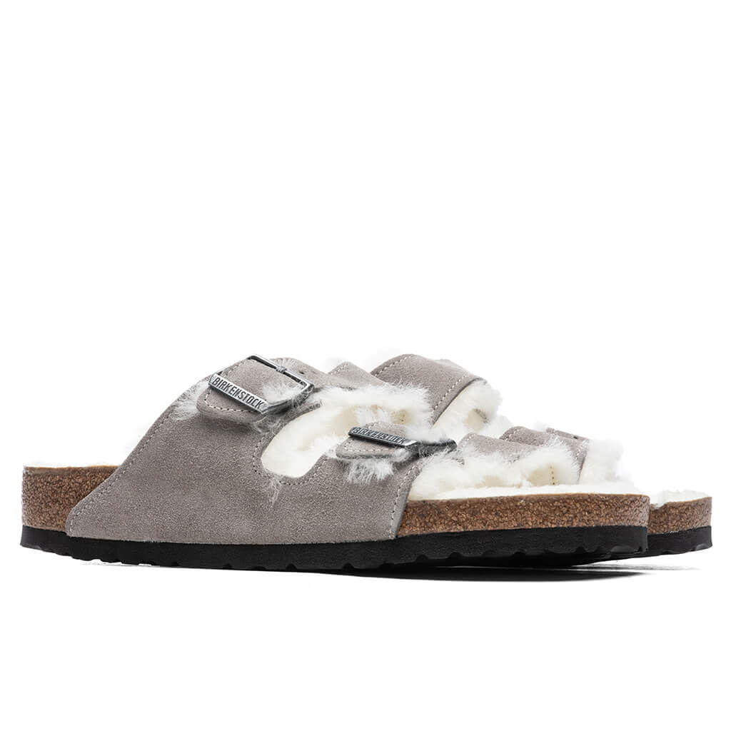 Wide Arizona Shearling - Stone Coin - Image 3