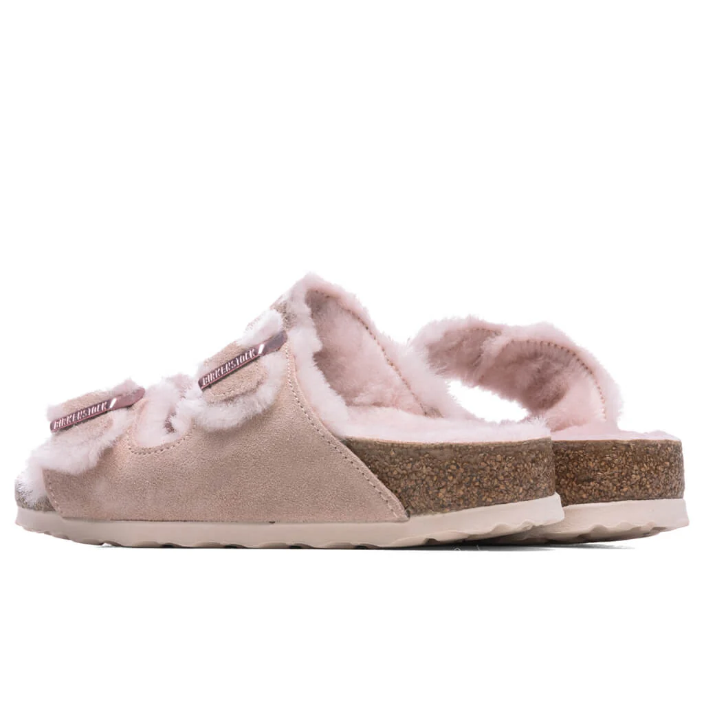 Women's Narrow Arizona Shearling - Light Rose - Image 4