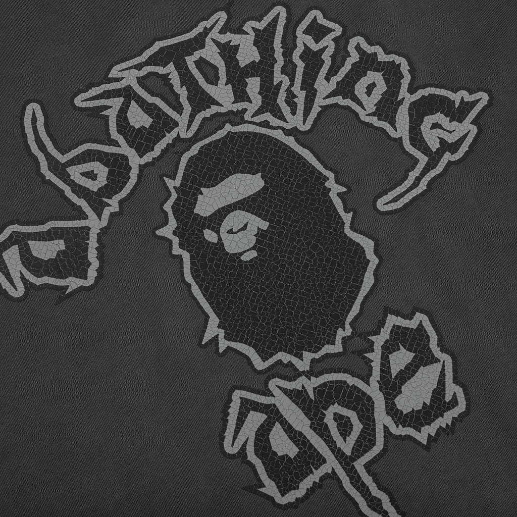Mad College Garment Dyed Relaxed Fit Tee - Black - Image 3