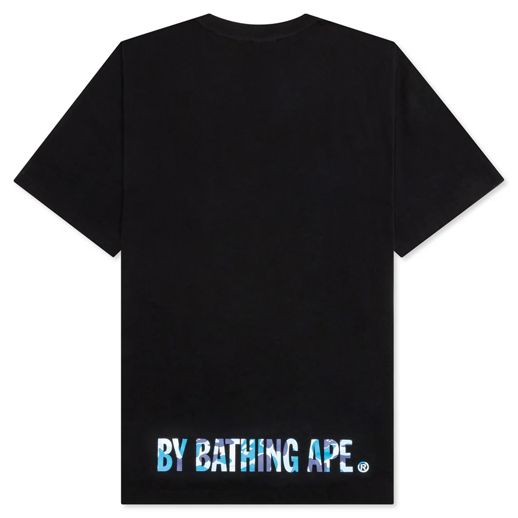 ABC Camo Ape Face Tee - Black/Blue - Image 2