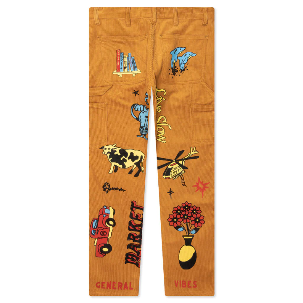 Boosted Club Corduroy Pants - Rattan - Image 2