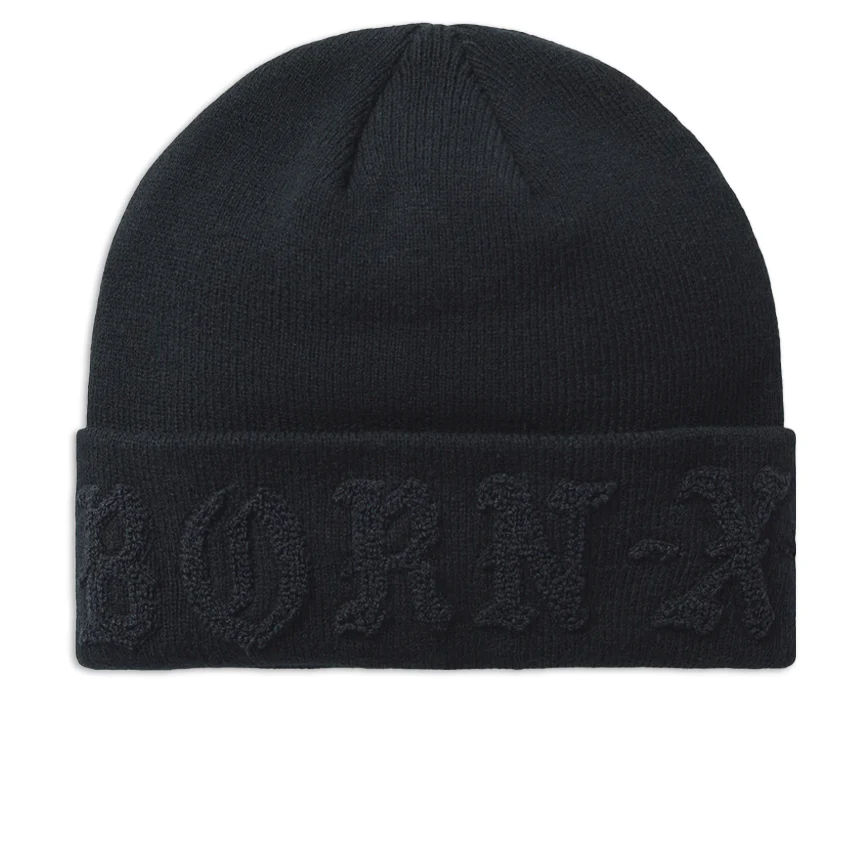 BxR Tonal Knit Beanie - Black