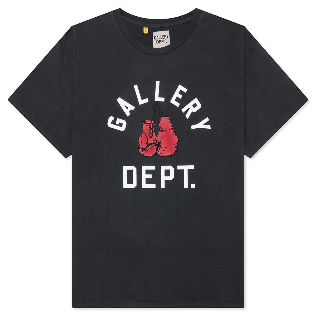 Boxing Merch Tee - Vintage Black