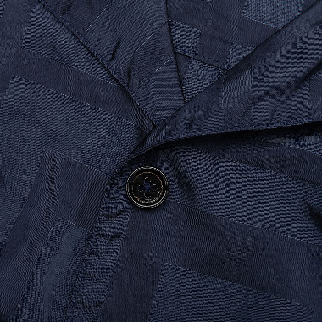 Boxy Fit S/S Shirt Garment Dye - Navy - Image 3
