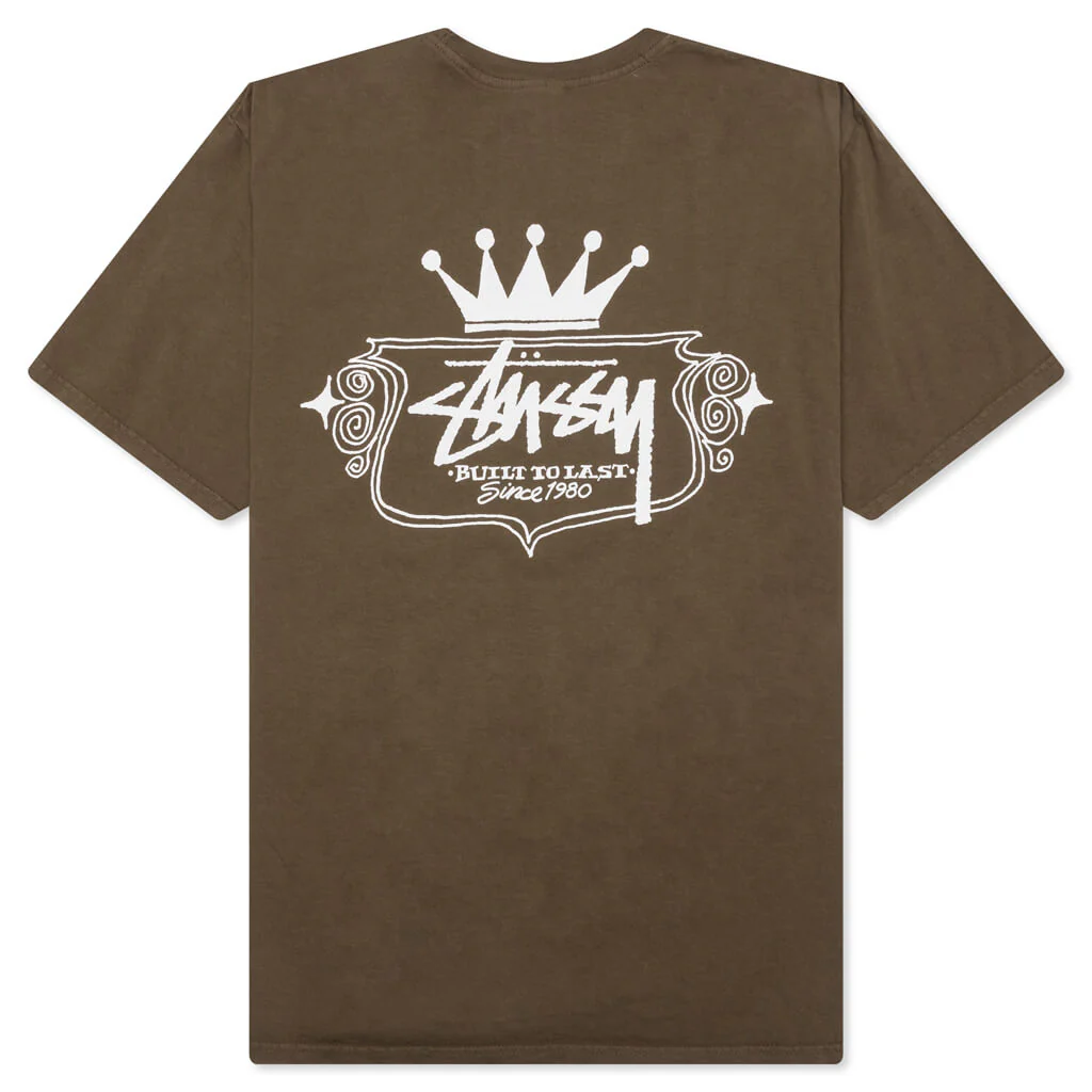 Built To Last Pig. Dyed Tee - Brown - Image 2