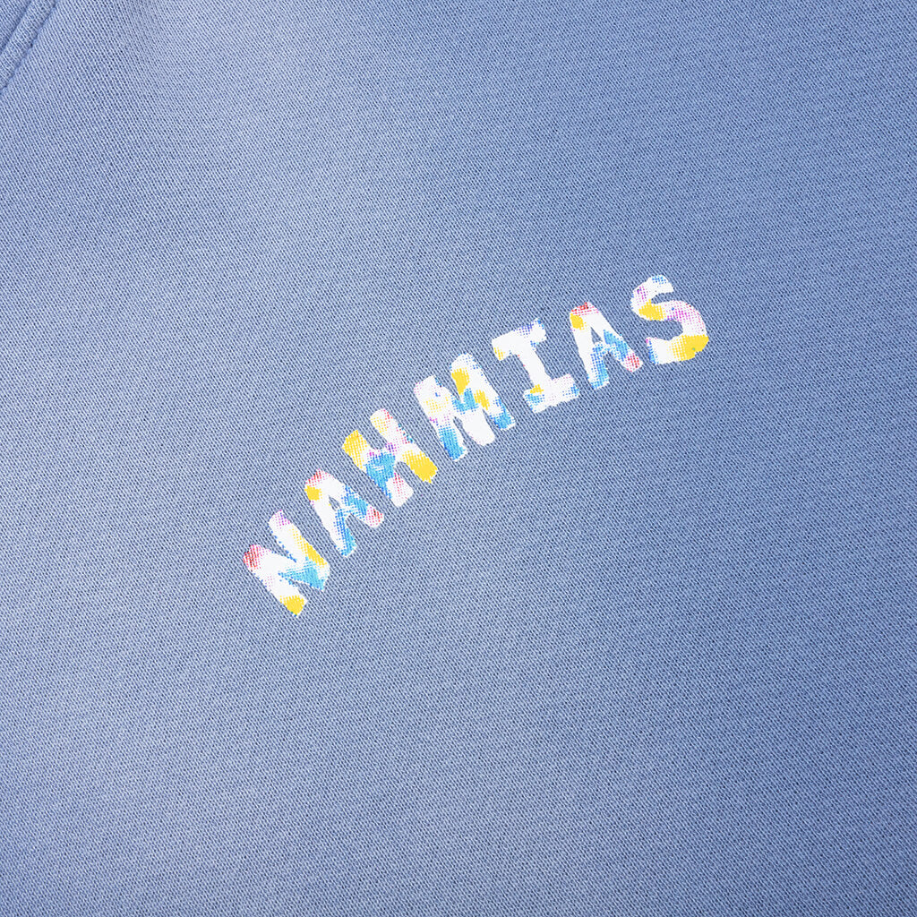 Bunny Hoodie - Dusty Blue Sun Fade - Image 3