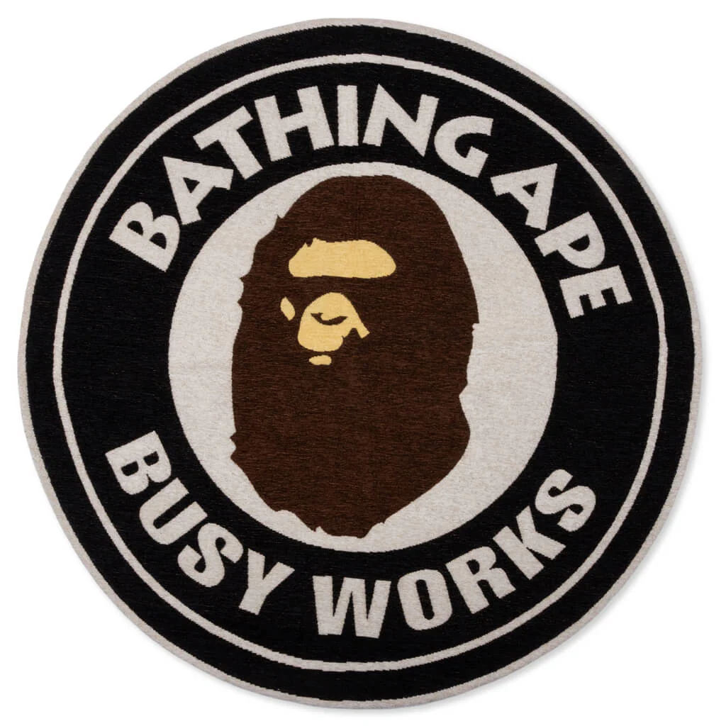 Busy Works Rug L - Black