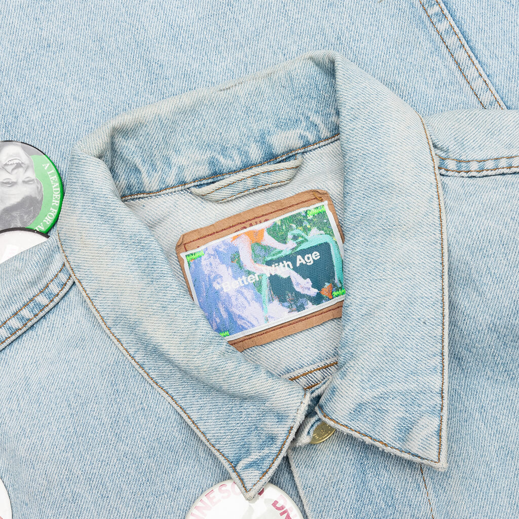 Campaign Denim Jacket - Indigo - Image 3