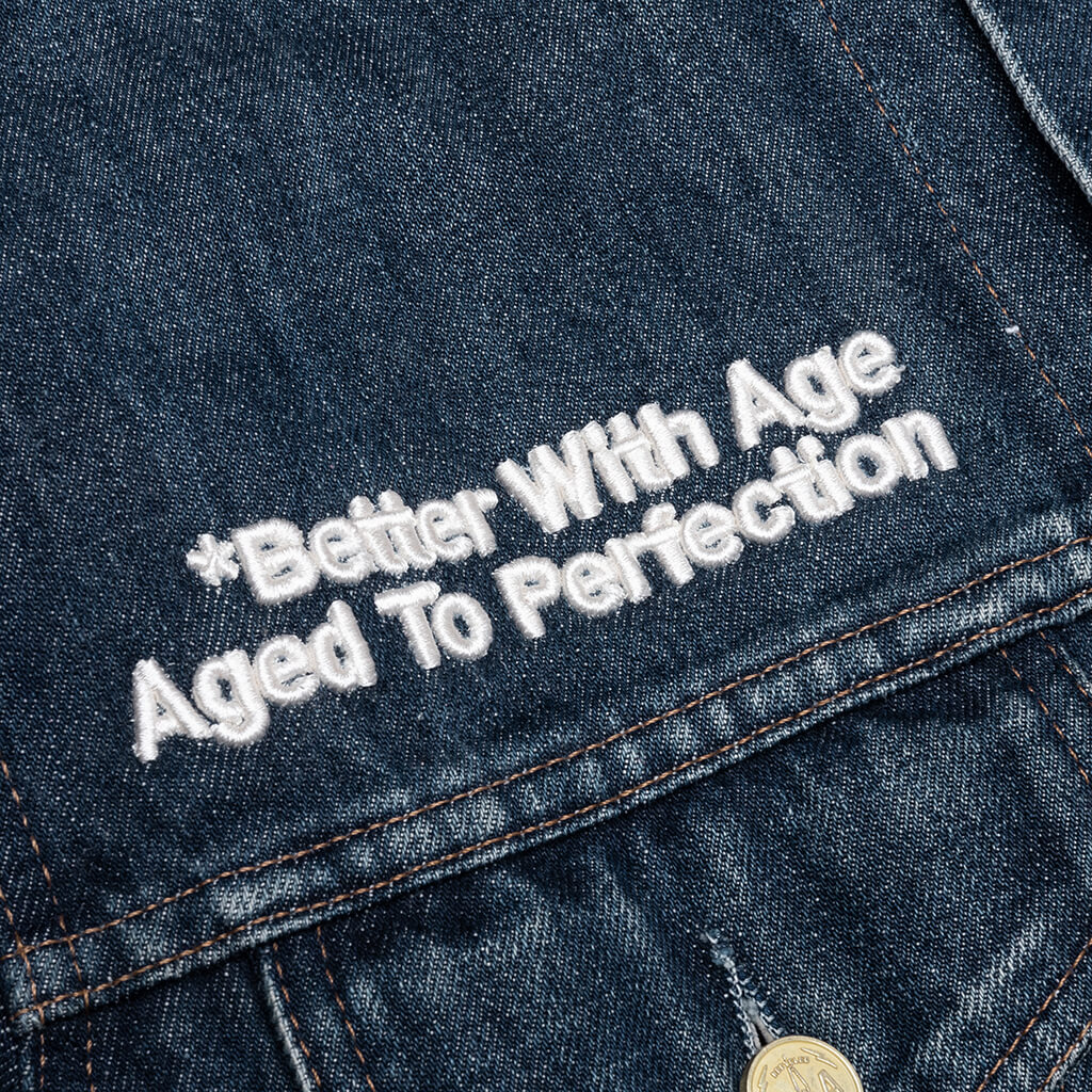Portrait Denim Jacket - Multi - Image 4