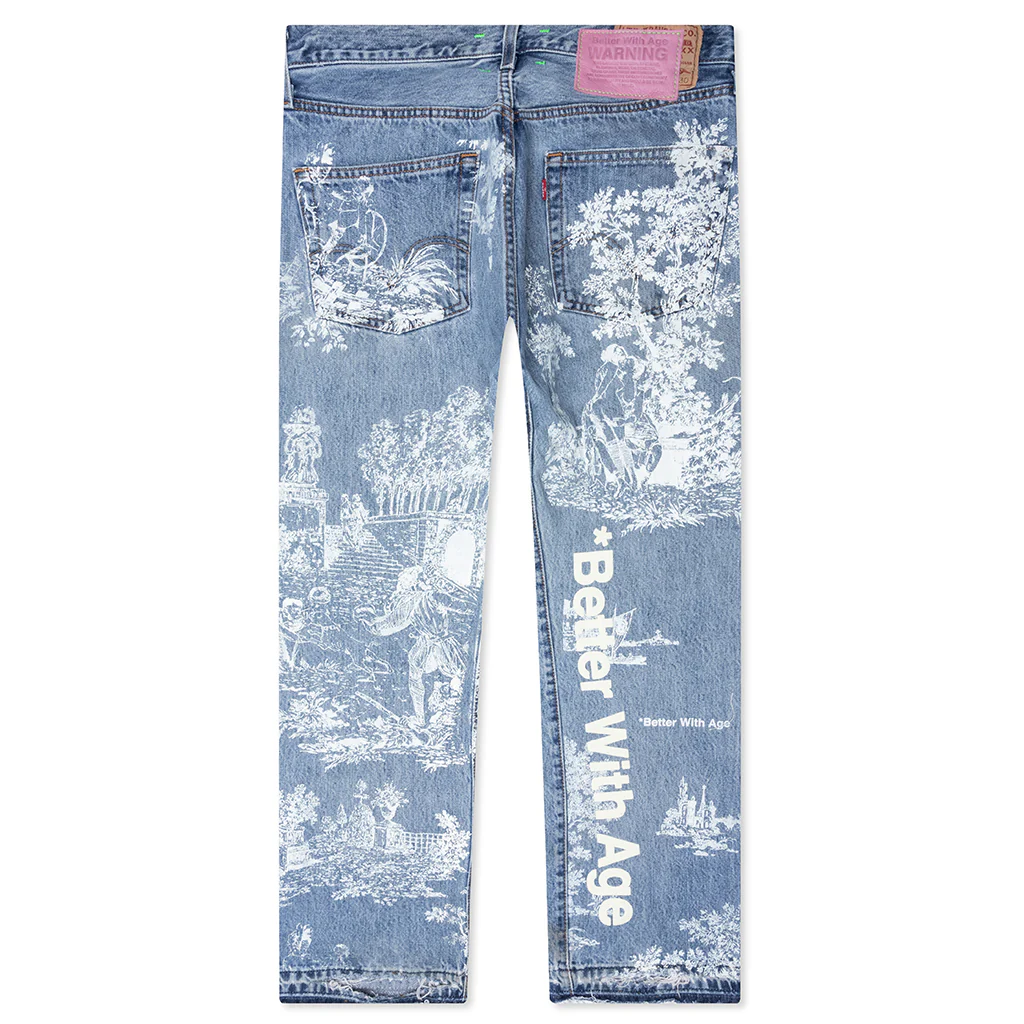 Teresa Denim Pants - Indigo - Image 2