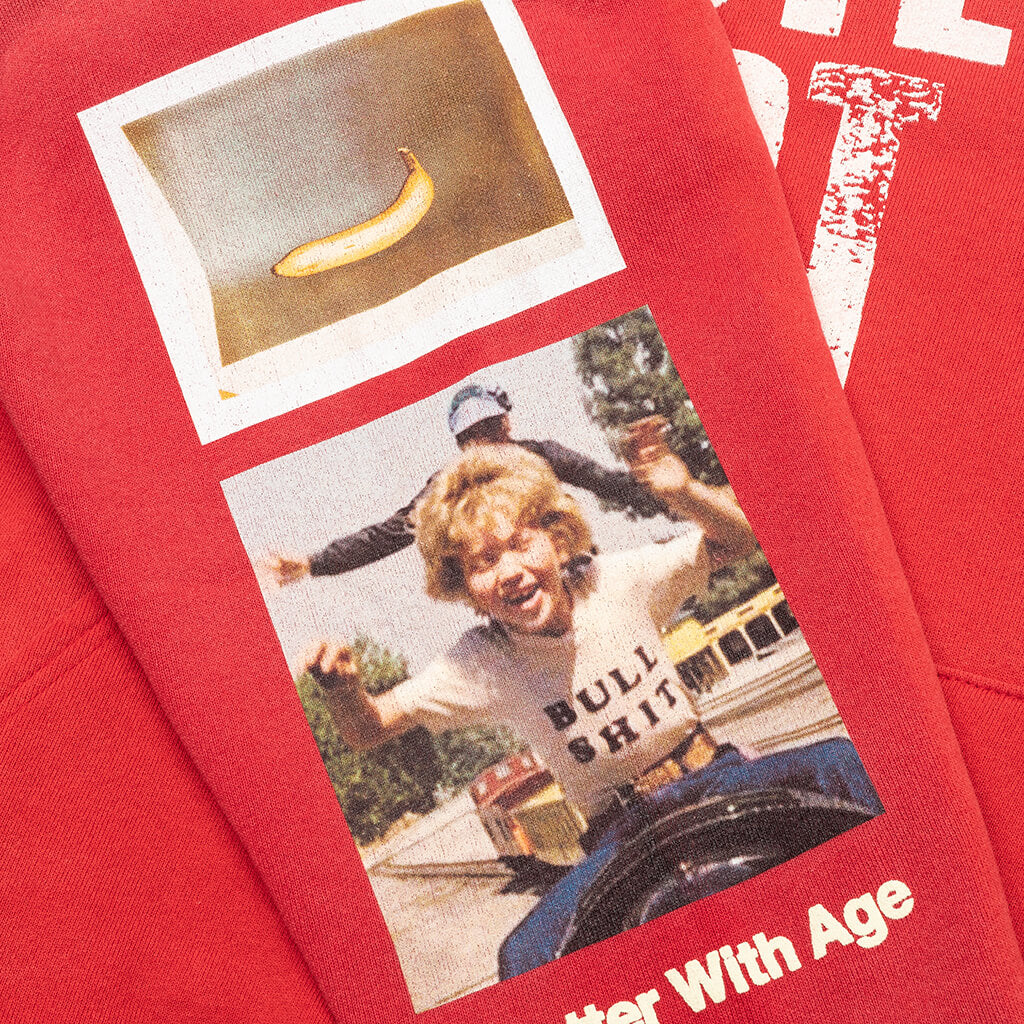 Protest Art Hoodie - Red - Image 4