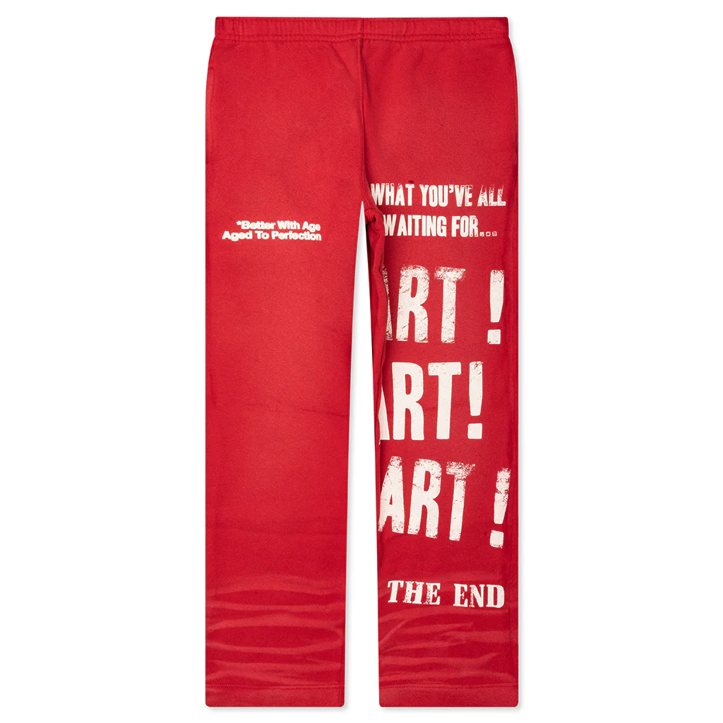 Superficial Sweatpants - Red