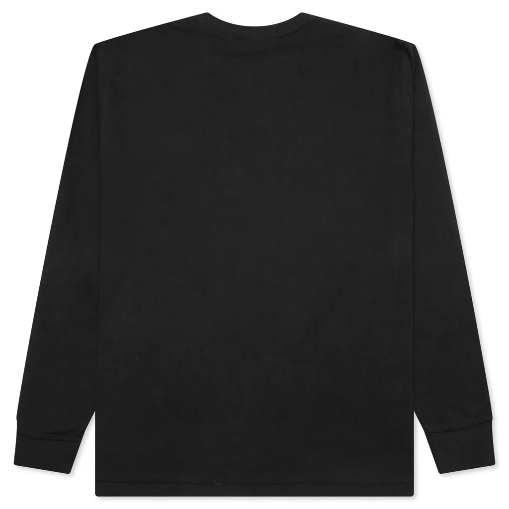 By Bathing Ape L/S Tee - Black - Image 2