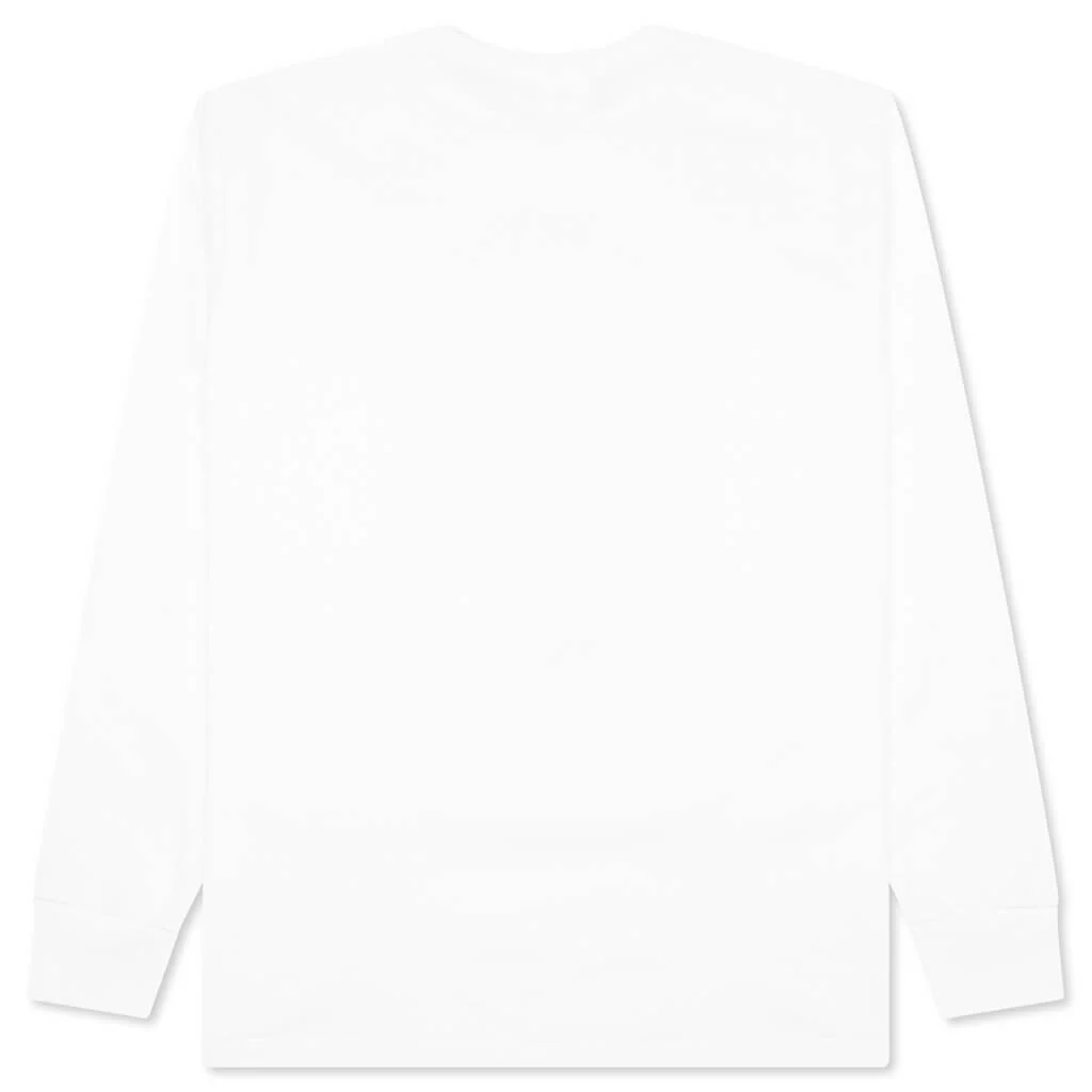 By Bathing Ape L/S Tee - White - Image 2