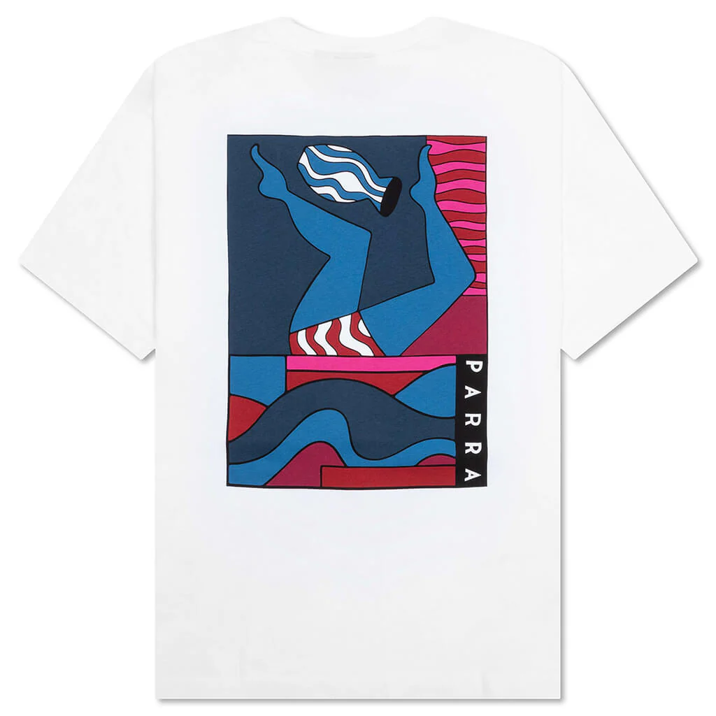 Kick the Vase T-Shirt - White - Image 2