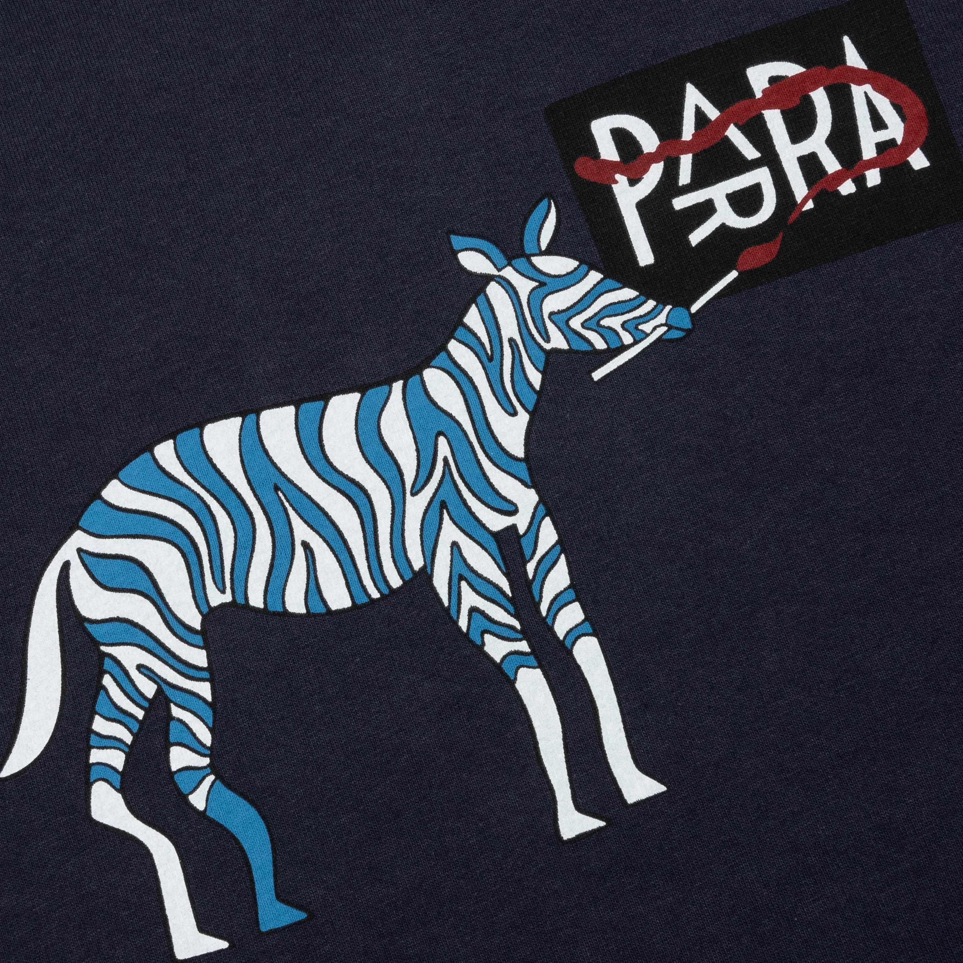 No Parra Ever T-Shirt - Navy Blue - Image 4