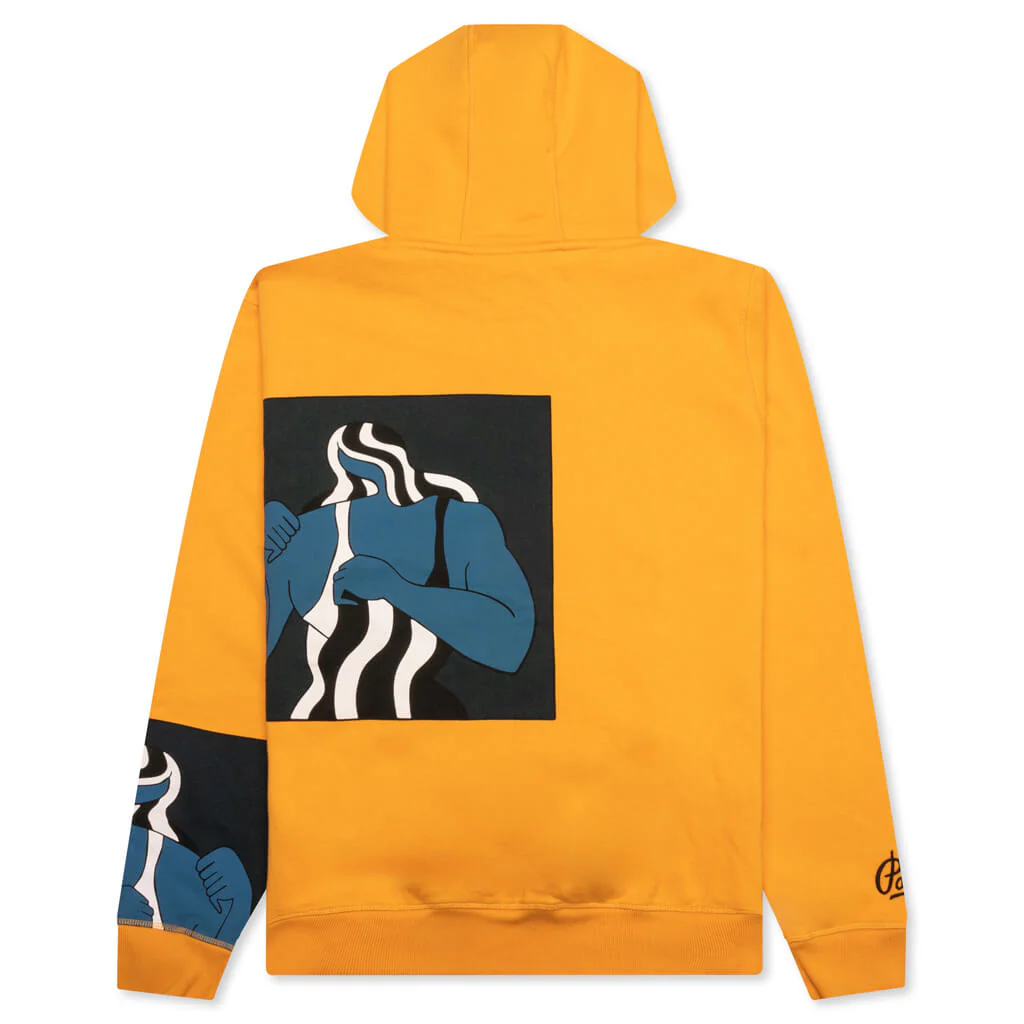 Self Defense Hooded Sweatshirt - Burned Yellow - Image 2