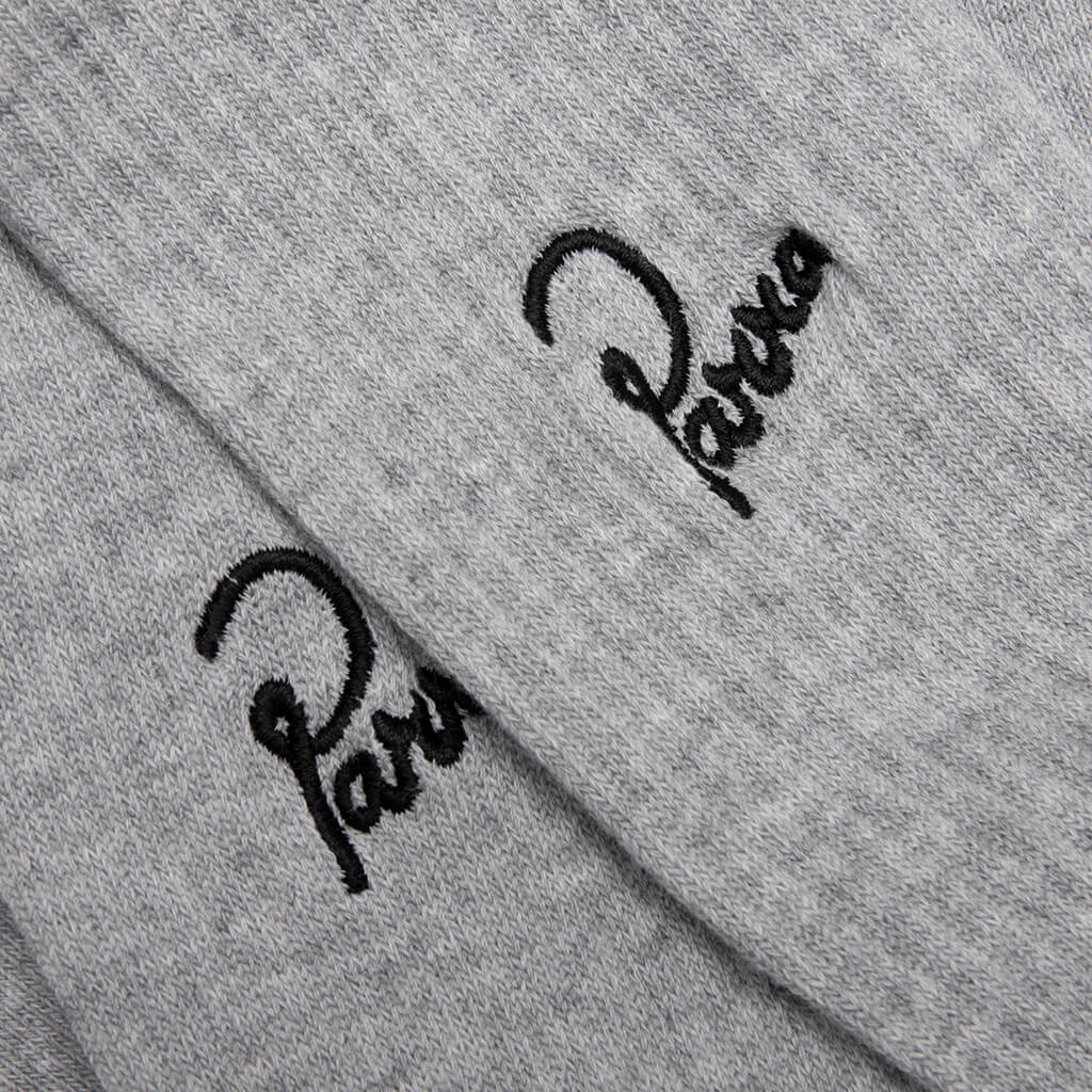 Signature Crew Socks - Grey - Image 2