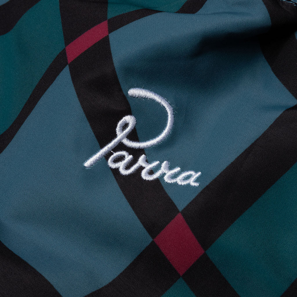 Squared Waves Pattern Track Pants - Multi Check - Image 3