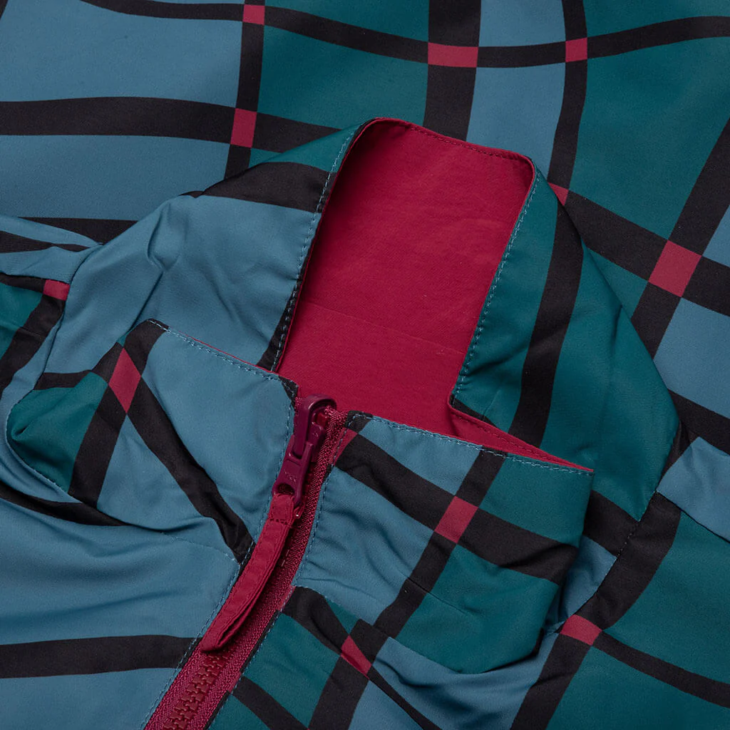 Squared Waves Pattern Track Top - Multi Check - Image 5