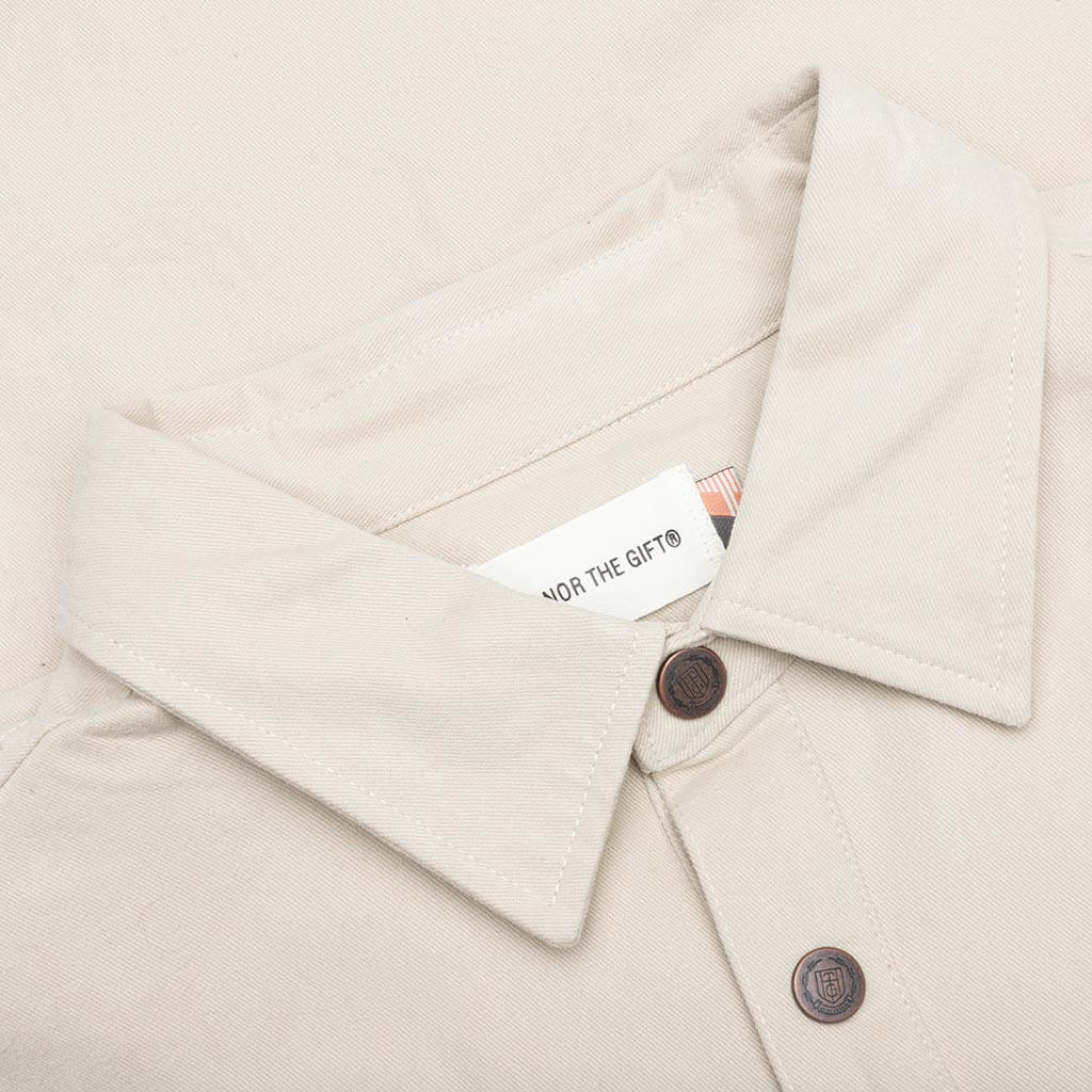 Amp'd Chore Jacket - Bone - Image 3