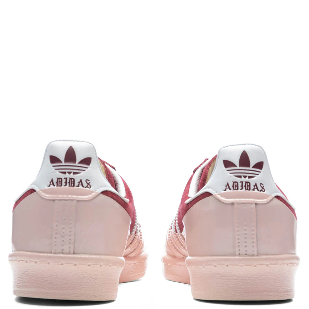 Cali Dewitt Campus 80s - Burgundy/Cloud White/Off-White - Image 4